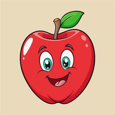 Cartoon apple Images - Free Download on Freepik