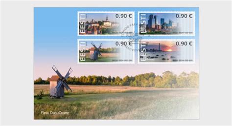 Visit Estonia – ATM Labels 2020 – First day Cover – Stamp Digest