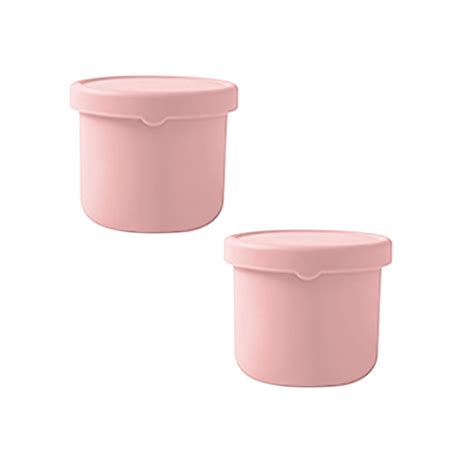 Mini Snack Containers Leak Proof Heat Silicone Lunch Box With Lid Fruit & Vegetable Refrigerator ...
