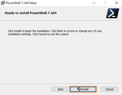 Install PowerShell 7 Windows 10 的图像结果
