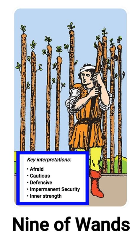 The nine of wands tarot – Artofit