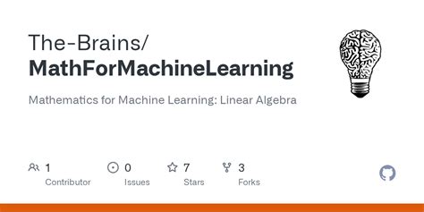 Image result for Mathematics for Machine Learning GitHub Projects