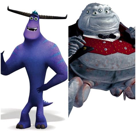 Tylor and Mr Waternoose (Monsters Inc) by EBOTIZER on DeviantArt