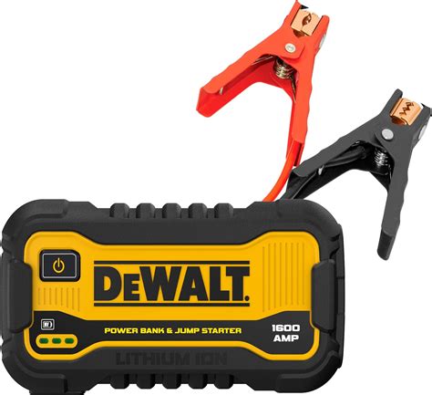Amazon.com: DEWALT DXAELJ25 2500 Peak Amp Li-ion Jump Starter Pack - 3 ...