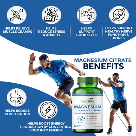 Magnesium Glycinate Tablets | Sleep & Relaxation – SimplyHerbal