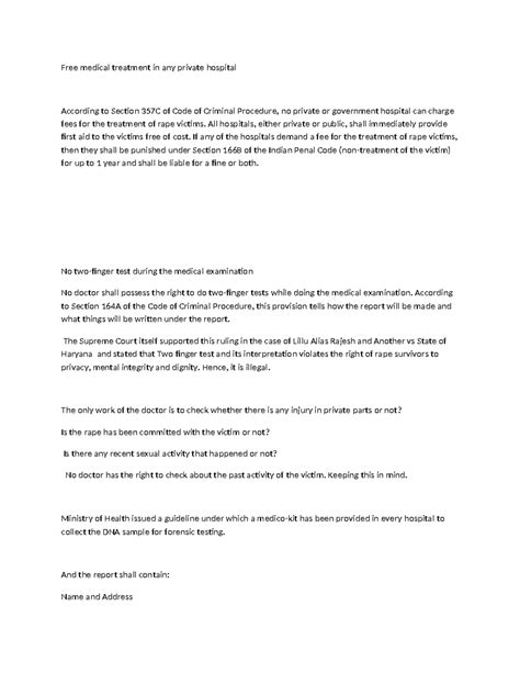 Task 4 ub Advocate - Pfa - Free medical treatment in any private ...