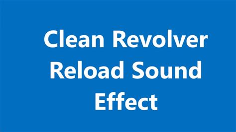 Image result for Reload Sound Effect
