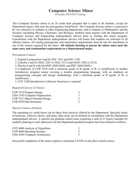 Minor in Computer Science 的图像结果