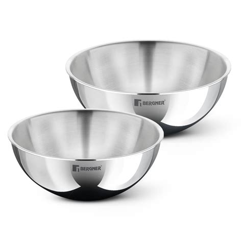 TriPro Tri-Ply Stainless Steel 2 Pcs Tasra Set - Induction Bottom