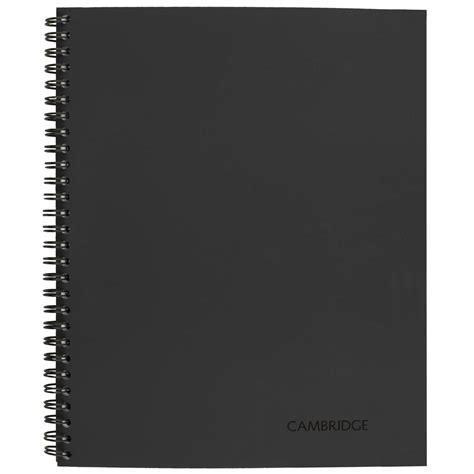 Mead Cambridge Business Notebook, Wirebound, Legal Ruled Paper, 80 ...