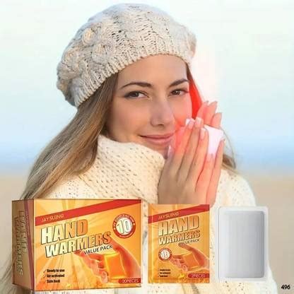 Hukkyo Warming Patch Unisex Self-Heating Max Warmth Electrical Hand ...