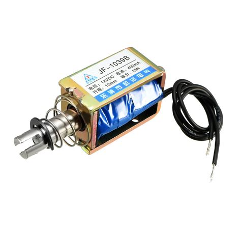 Uxcell 12vdc 25n Push Pull Open Frame Solenoid Electromagnet Linear ...