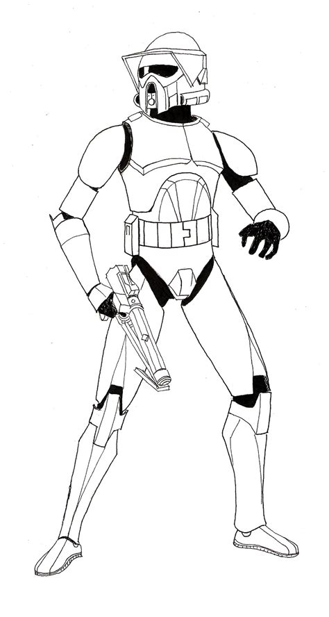 Image result for +Clone War Trooper Drawing Tutorial