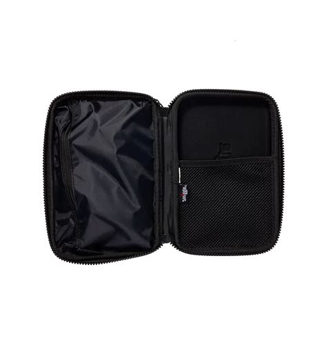 Smiggle Fly High Hardtop Double Up Pencil Case Black, 3Y+