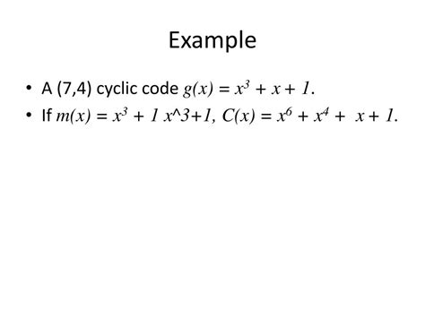 Cyclic Code 的图像结果