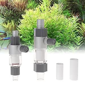 QANVEE Inline CO2 Atomizer Diffuser Aquarium Planted Tanks Aquascape ...