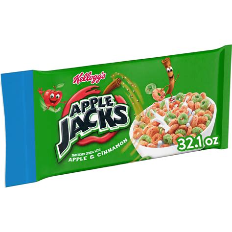 Kellogg's Apple Jacks Breakfast Cereal