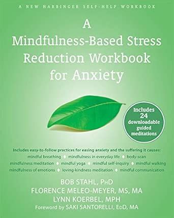 Mindfulness-Based Stress Reduction Workbook for Anxiety : Stahl, Bob ...