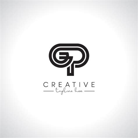 Gp letter logo mark Images - Free Download on Freepik