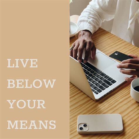 Live Below Your Means | FaithFi