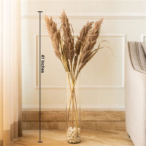 Soft Feather Pampas Grass Artificial Stem (Single Stem Only) – Dekor ...
