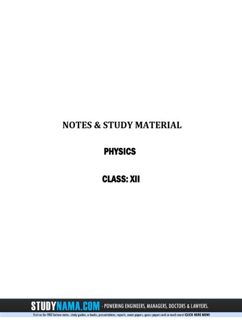 Physics Grade 12 Learn Xtra Notes 的图像结果