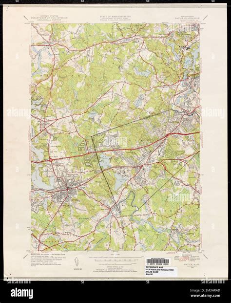 Natick quadrangle, Massachusetts : 7 1/2 minute series ,. Wellesley ...