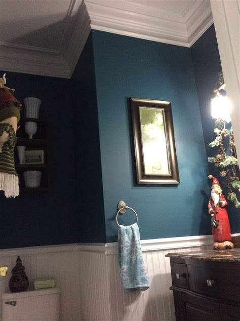 peacock blue paint color - Devora Robins