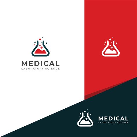 Creative Medical laboratory science logo design 41415912 Vector Art at ...