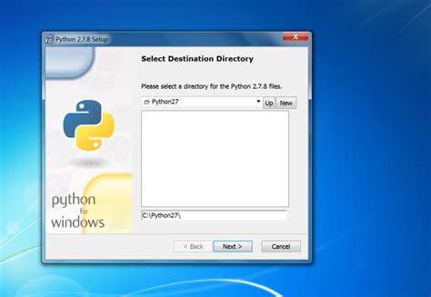 Install Python for Windows 7 的图像结果