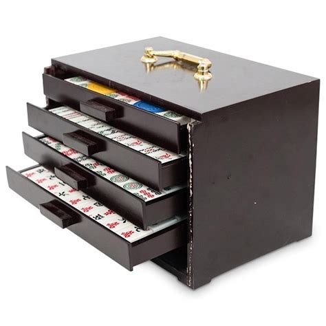 Vintage Mahjong Set