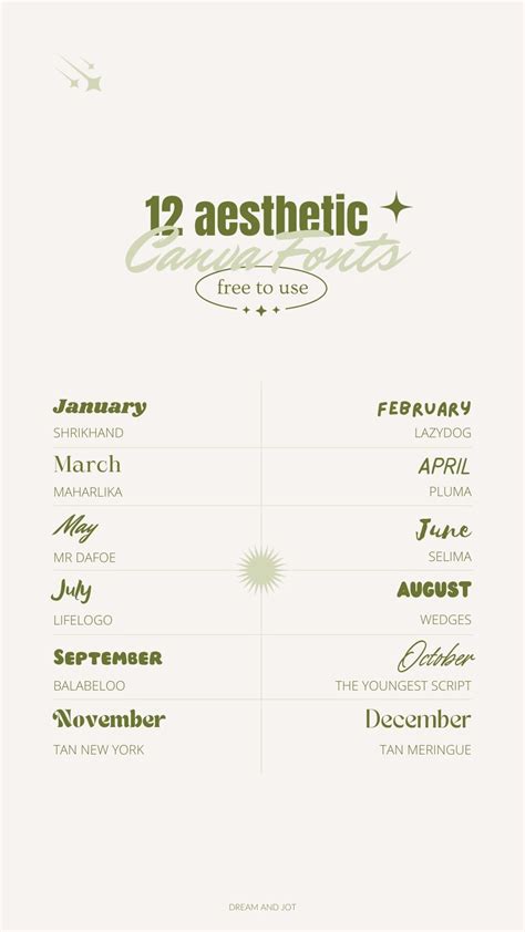12 Free Canva Aesthetic Fonts: Shrikhand, Lazydog, Maharlika, and more ...