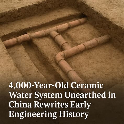 4,000-Year-Old Ceramic Water System Unearthed in China Rewrites Early ...