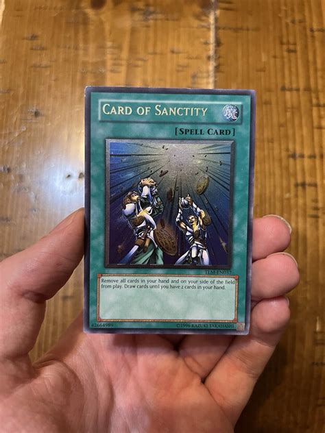 Yu-Gi-Oh Card Of Sanctity TLM-EN037 Ultimate Rare Near Mint Card | eBay