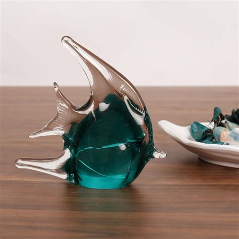 Buy Verona Fish Glass Figurine from Home Centre at just INR 299.0