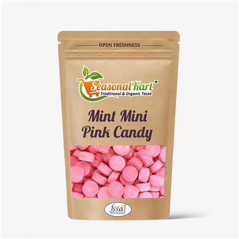 Seasonal Kart Mint Brick Mini Pink Candy Mint Flavour Khatti ...
