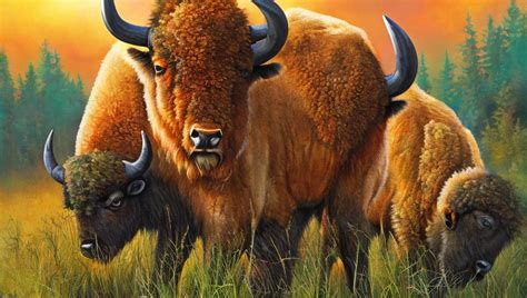 Image result for Wolves Vs Bison