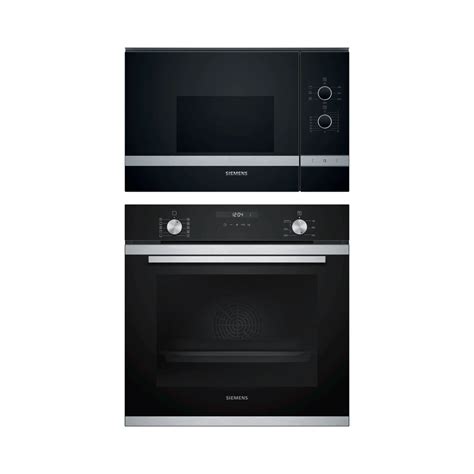 Siemens Built In Oven iQ500 HB237ABR0Z + Siemens Built-In Microwave ...