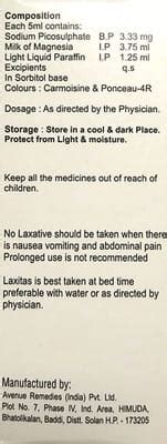 Laxitas Sugar Free Vanilla Flavour 200ml: Uses, Side Effects, Price ...