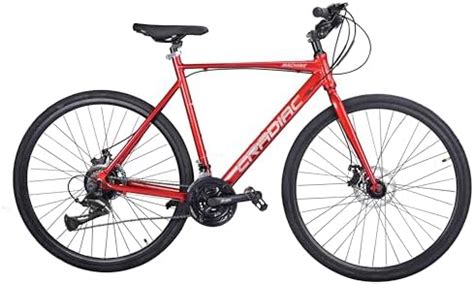 Firefox Bikes Road Runner Pro V -700C 21 Speed Hybrid Bike (Matt Silver ...