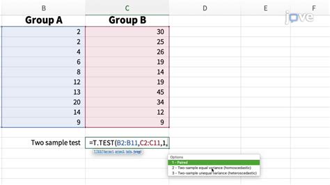 Video: Microsoft Excel: Student's t-Test