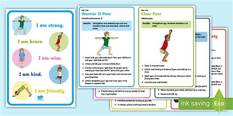 FREE! - Children Yoga Poses (teacher made) - Twinkl