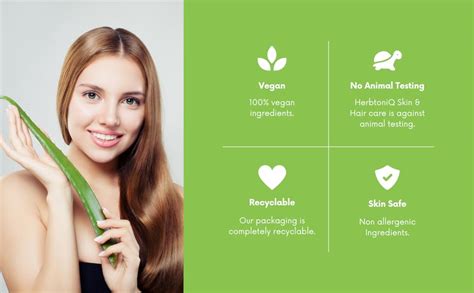 HerbtoniQ Aloe Vera Gel with Neem and Tulsi for Face, Body, Hair ...