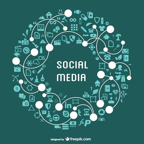 Social media connections | Free Vector