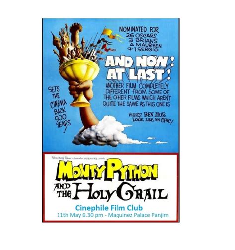 Screening of the movie “Monty Python and the Holy Grail” at the ...