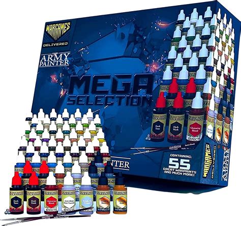 Buy Wargames Delivered The Army Painter 55 Acrylic Paint Set Miniature ...