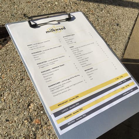 Milkweed Cafe:Graphic Identity & Signage | Lindsay Hill Design