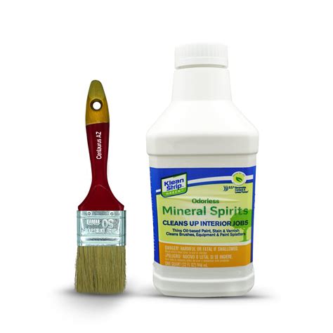 Buy Klean Strip Green Odorless Mineral Spirits, Paintbrush cleaner ...