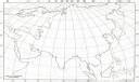 Flipkart.com | CRAFTWAFT OUTLINE PHYSICAL MAP OF ASIA BLANK A4 67 gsm ...