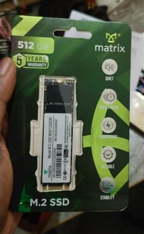 Amazon.in: Buy Matrix 512GB M.2 (2280) Internal Solid State Drive (SSD ...